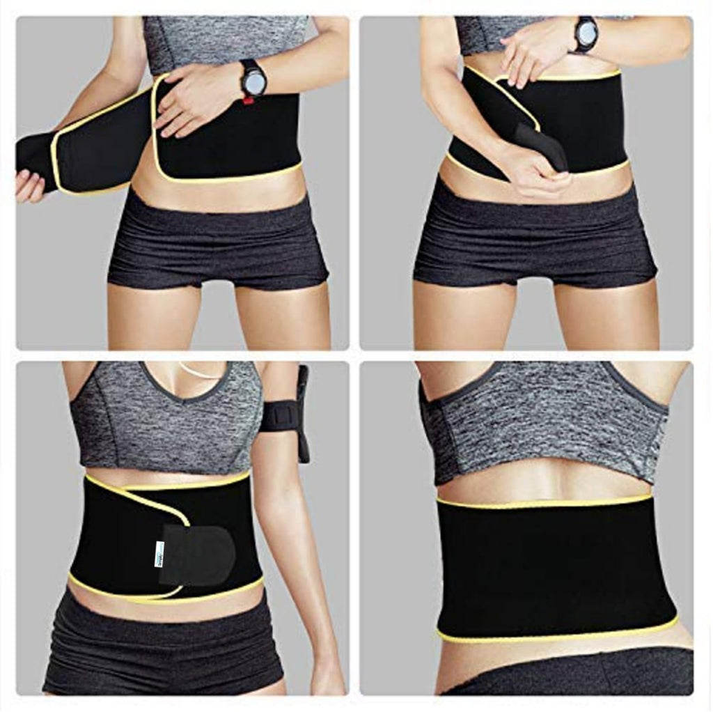 Simply Comfy Sweat Belt Waist Trainer Body Shaper Slimming Belt Corset